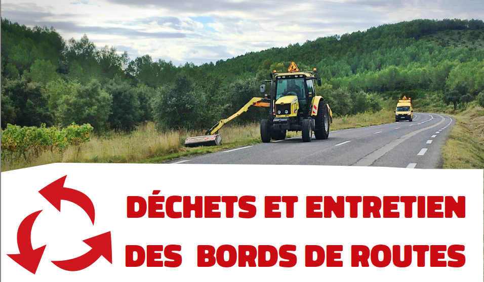 Déchets et entretien des bords de routes : problématique et bonnes pratiques – le nouveau mini-guide de FNE OCMED