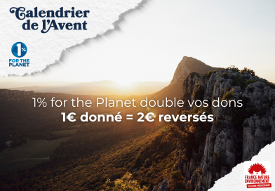Calendrier de l’Avent 1% for the Planet : vos dons doublés pour FNE OCMED !